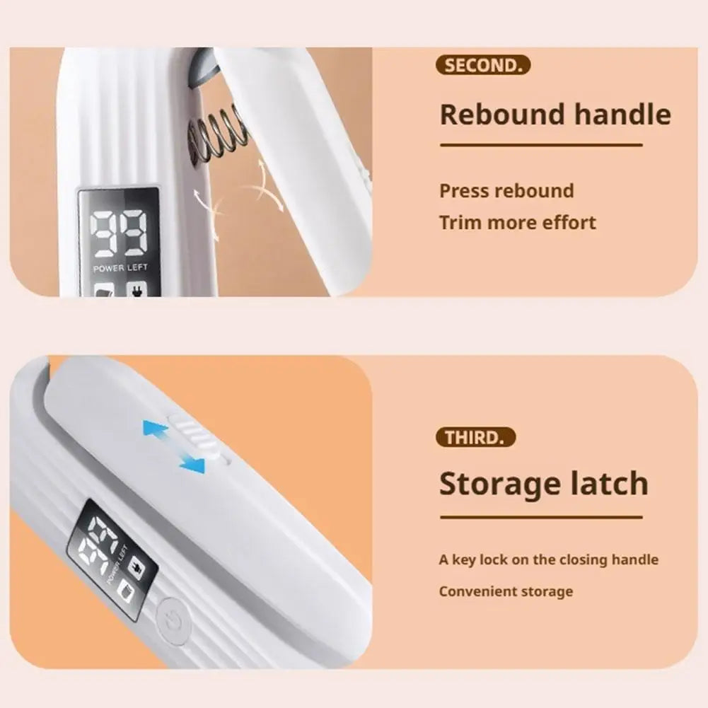 🐾 PetCare™ 2-in-1 Electric Nail Clipper & LED Grinder