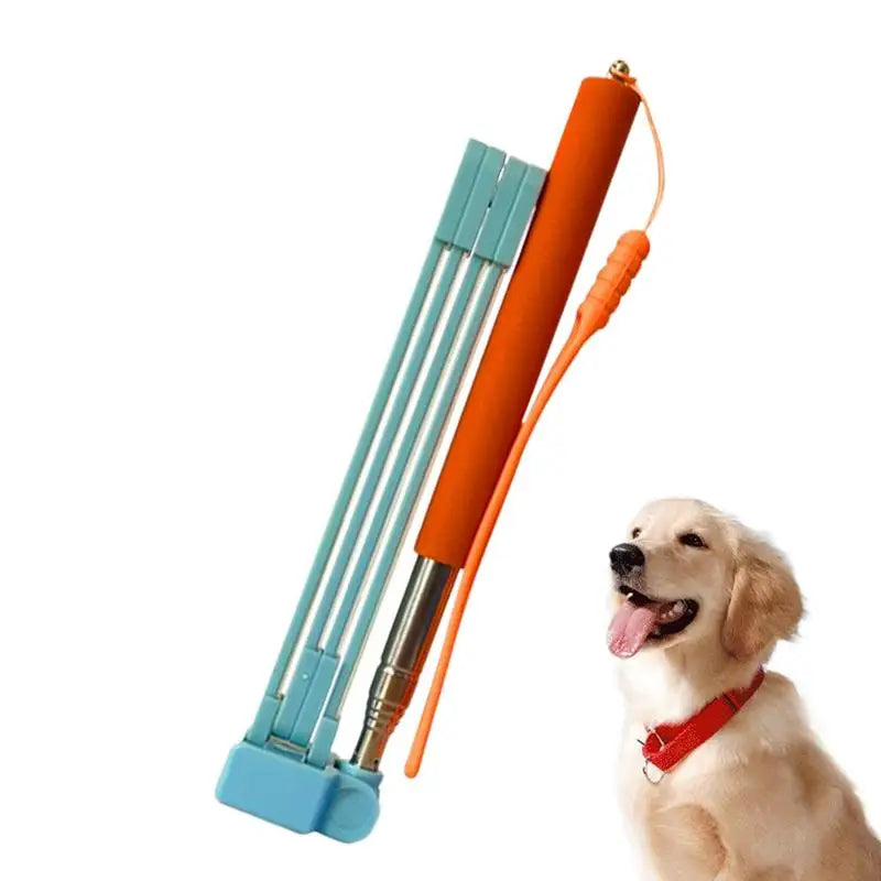 Foldable Long Handle Stainless Steel Dog & Cat Poop Scooper – Hygienic Outdoor Pet Waste Cleaner