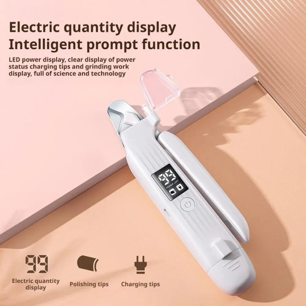 🐾 PetCare™ 2-in-1 Electric Nail Clipper & LED Grinder